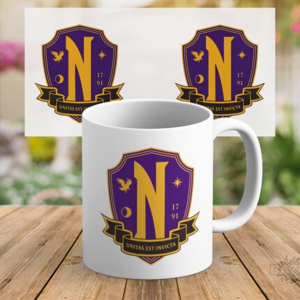 Nevermore Academy - Wednesday šolja